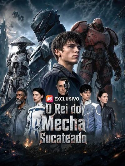 Capa da minissérie O Rei do Mecha Sucateado - Dublado