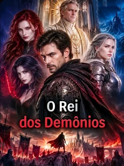 Capa da minissérie O Rei dos Demônios