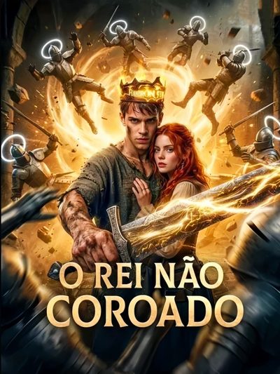 Capa da minissérie O Rei Não Coroado