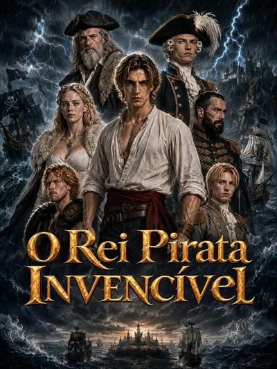 Capa da minissérie O Rei Pirata Invencível