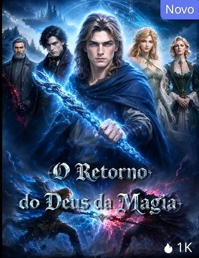 Capa da minissérie O Retorno do Deus da Magia