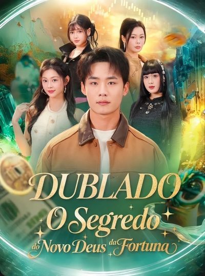 Capa da minissérie O Segredo do Novo Deus da Fortuna