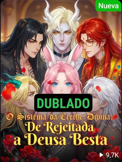 Capa da minissérie O Sistema da Creche Divina: de Rejeitada a Deusa Besta