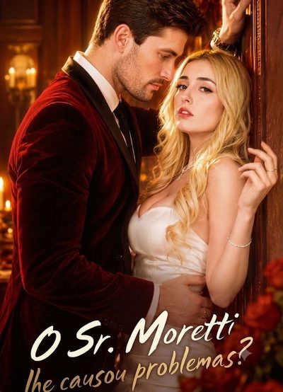 Capa da minissérie O Sr. Moretti Lhe Causou Problemas?