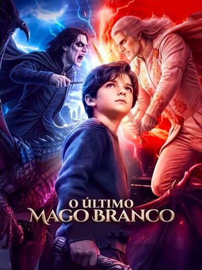 Capa da minissérie O Último Mago Branco