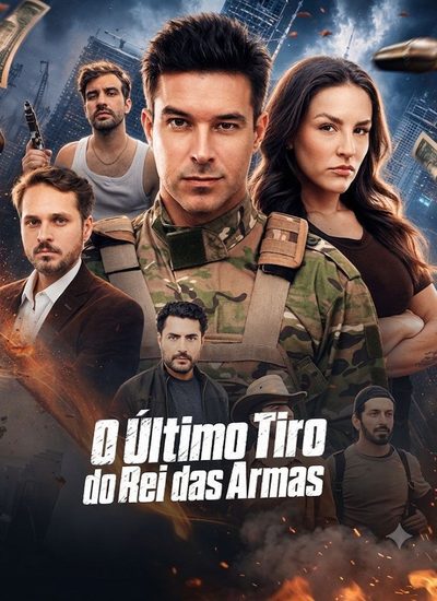 Capa da minissérie O Último Tiro do Rei das Armas - Brasileira