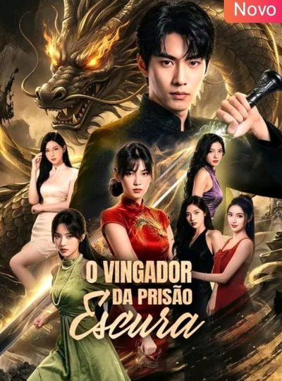 Capa da minissérie O Vingador da Prisão Escura
