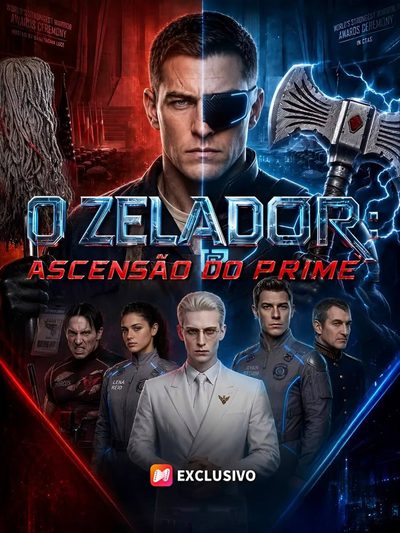 Capa da minissérie O ZELADOR ASCENSÃO DO PRIME dublado