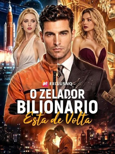 Capa da minissérie O Zelador Bilionário Está de Volta