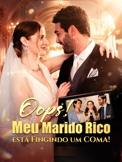 Capa da minissérie Oops My Rich Husband Is Faking Coma - Ops, Meu Marido Rico está Fingindo um Coma!