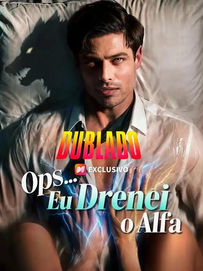 Capa da minissérie OPS... EU DRENEI O ALFA Dublado