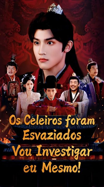 Capa da minissérie Os Celeiros foram Esvaziados Vou Investigar eu Mesmo!