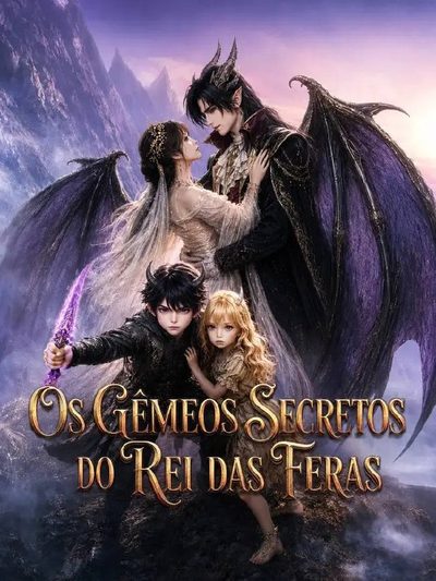 Capa da minissérie Os Gêmeos Secretos do Rei das Feras - Dublado