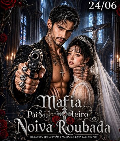 Capa da minissérie Pai Solteiro da Máfia: Noiva Roubada