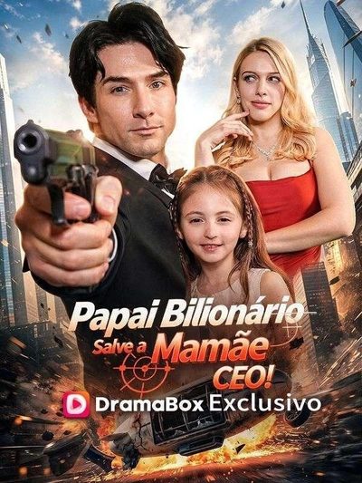 Capa da minissérie Papai Bilionário Salve a Mamãe CEO!