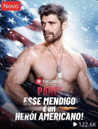 Capa da minissérie Pare! Esse Mendigo É um Herói Americano!