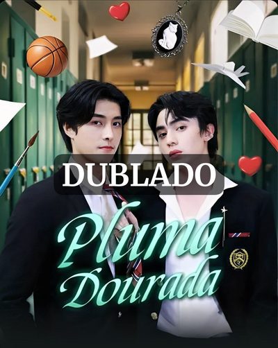 Capa da minissérie Pluma Dourada (dublado)