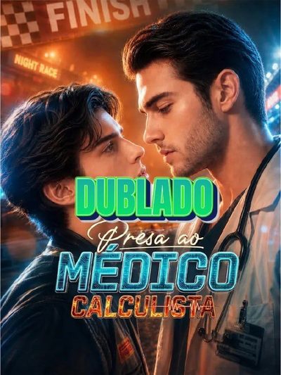 Capa da minissérie PRESA AO MÉDICO CALCULISTA Lgbt / bl