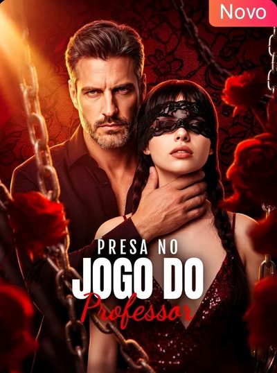 Capa da minissérie Presa no Jogo do Professor
