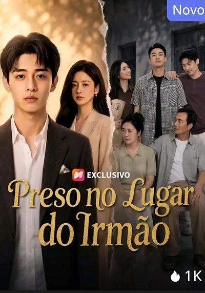 Capa da minissérie Preso no Lugar do Irmão