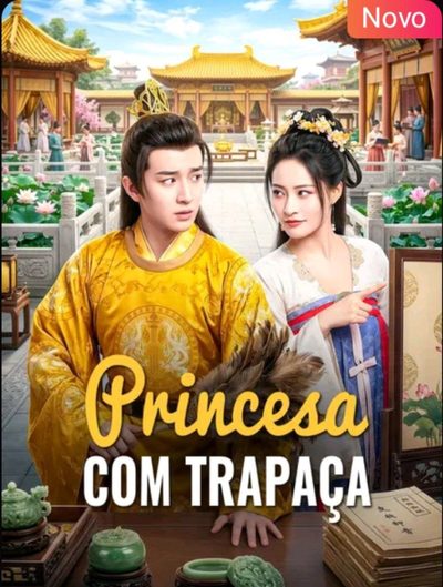 Capa da minissérie Princesa com Trapaça