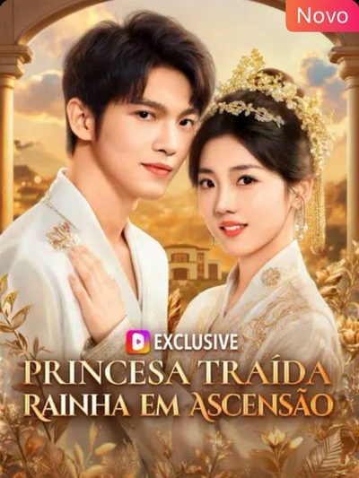 Capa da minissérie Princesa Traída Rainha em Ascensão