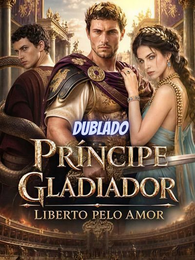 Capa da minissérie Príncipe Gladiador Liberto Pelo Amor