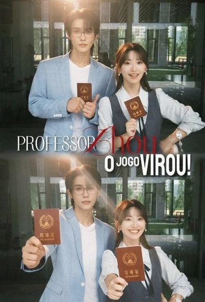 Capa da minissérie Professor Zhou, o Jogo Virou!