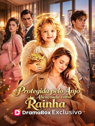 Capa da minissérie Protegida Pelo Anjo Abençoada Como Rainha - Dublado