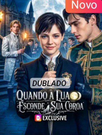 Capa da minissérie Quando a Lua Esconde Sua Coroa -