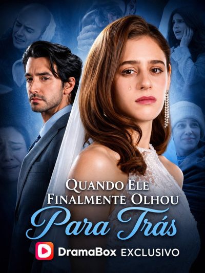 Capa da minissérie Quando Ele Finalmente Olhou para Trás