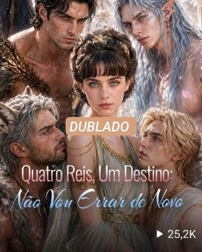 Capa da minissérie Quatro Reis, um Destino: Não Vou Errar de Novo - Dublado