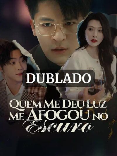 Capa da minissérie Quem me deu luz me afogou no escuro