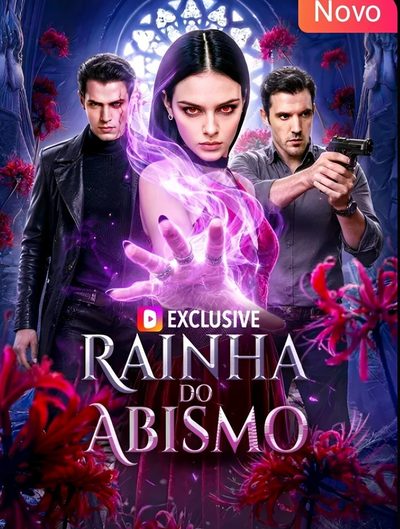 Capa da minissérie Rainha do Abismo