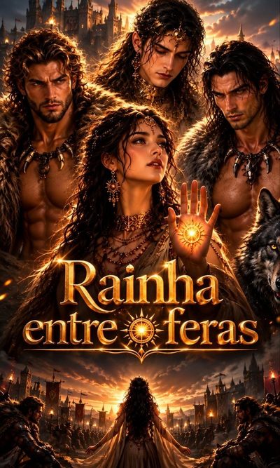 Capa da minissérie Rainha Entre Feras