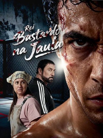 Capa da minissérie Rei Bastardo na Jaula