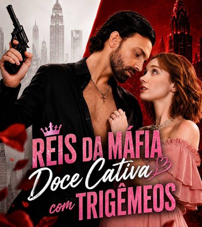 Capa da minissérie Rei da Máfia: Doce Cativa com Trigêmeos