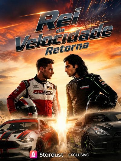 Capa da minissérie Rei da Velocidade Retorna