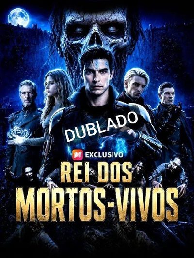 Capa da minissérie Rei dos Mortos - Vivos (dublado)