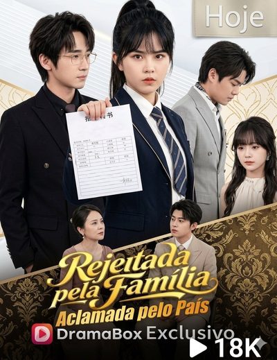Capa da minissérie Rejeitada Pela Família Aclamada Pelo País