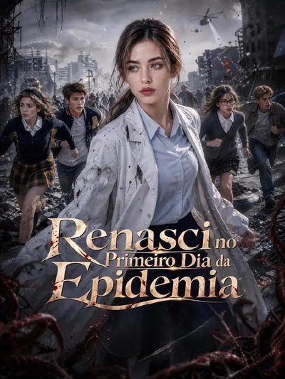 Capa da minissérie Renasci no Primeiro Dia de Epidemia