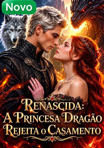 Capa da minissérie Renascida: a Princesa Dragão Rejeita o Casamento