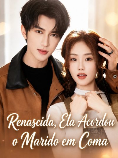 Capa da minissérie Renascida, Ela Acordou o Marido em Coma