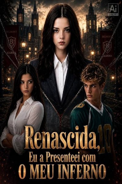 Capa da minissérie Renascida Eu a Presenteei com Meu Inferno