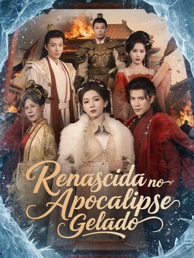 Capa da minissérie Renascida no Apocalipse Gelado