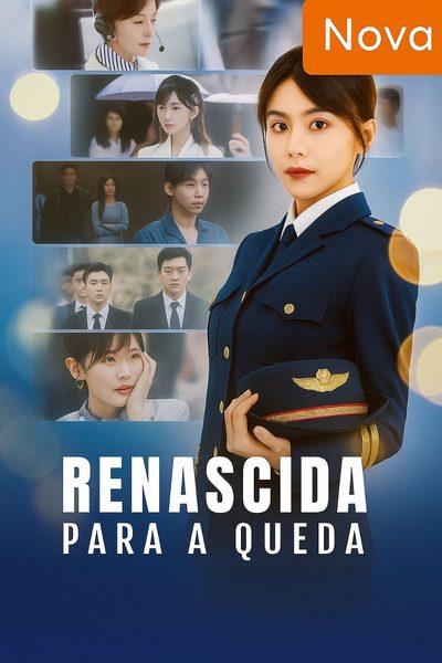 Capa da minissérie Renascida para a Queda