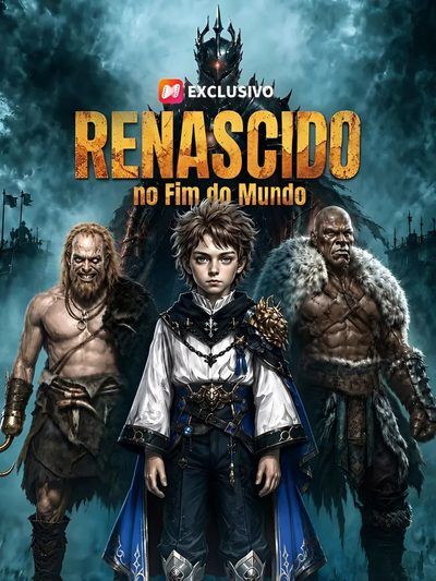 Capa da minissérie Renascido no Fim do Mundo
