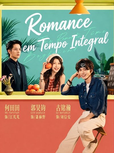 Capa da minissérie Romance em Tempo Integral