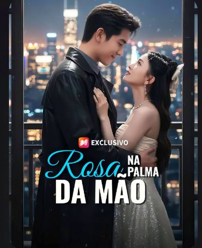 Capa da minissérie Rosa na Palma da Mão