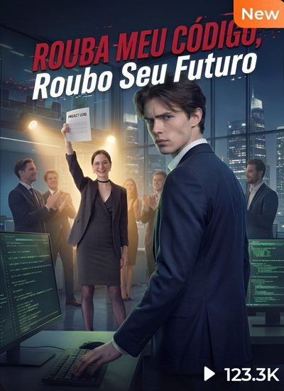 Capa da minissérie Rouba Meu Código, Roubo Seu Futuro